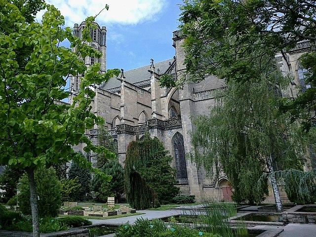 Limoges - Immobilier - CENTURY 21 Atrium Immobilier - Cathedrale_Saint-Etienne_Jardin_de_L'Eveche